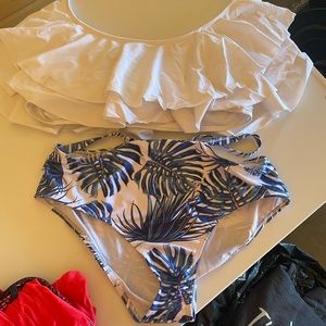 Size medium bathing suit worn once